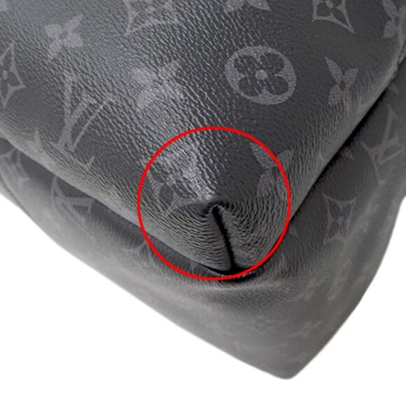 Louis Vuitton Bag Monogram Eclipse Rucksack Backpack Black - Picture 8 of 11